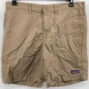 Patagonia Organic Cotton Shorts Men's Sz 34 Mojave Khaki 57805 SP24 Casual